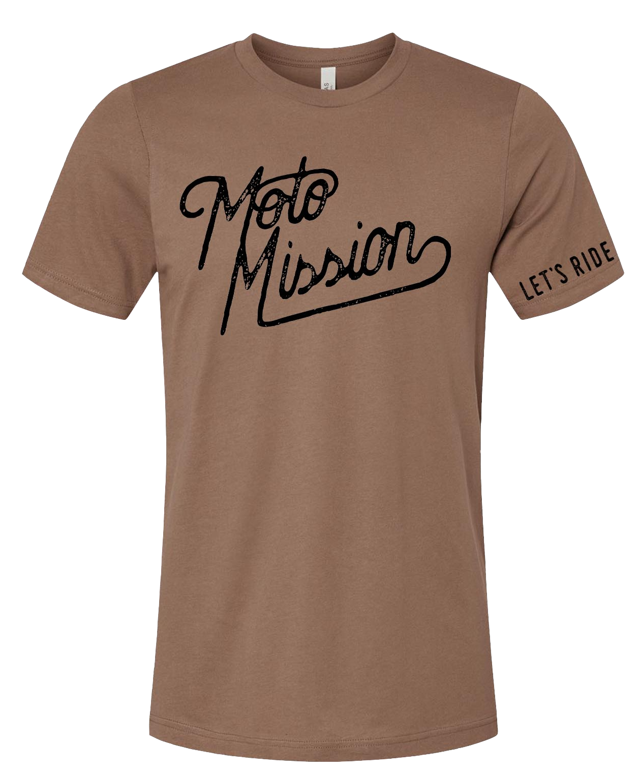 Moto Mission Vintage Brown tee