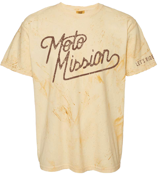 Moto Mission Tie Dye Tee