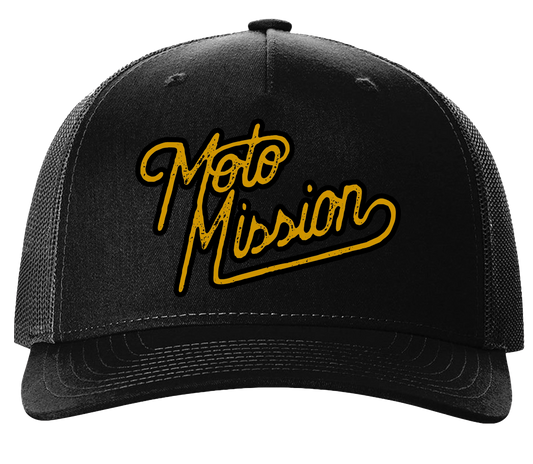 Moto Mission Retro Trucker Hats