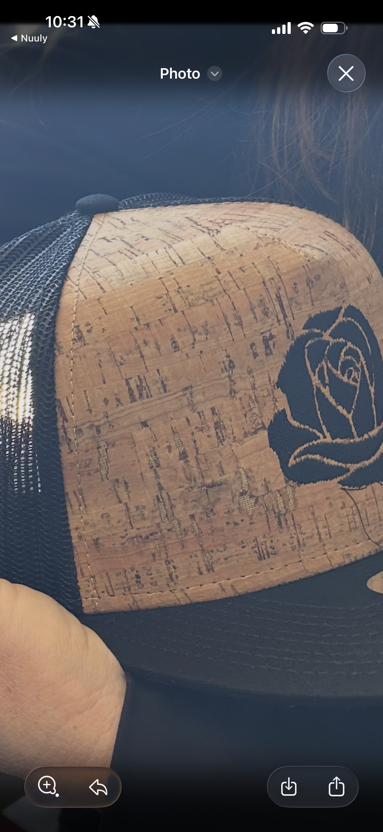 Rose Cork hat