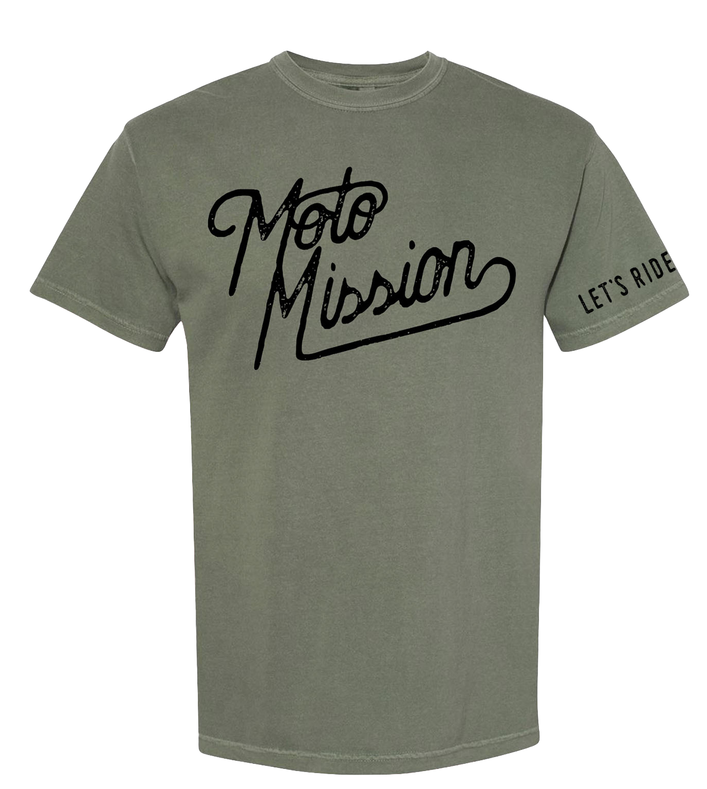 Green Moto Mission Tee