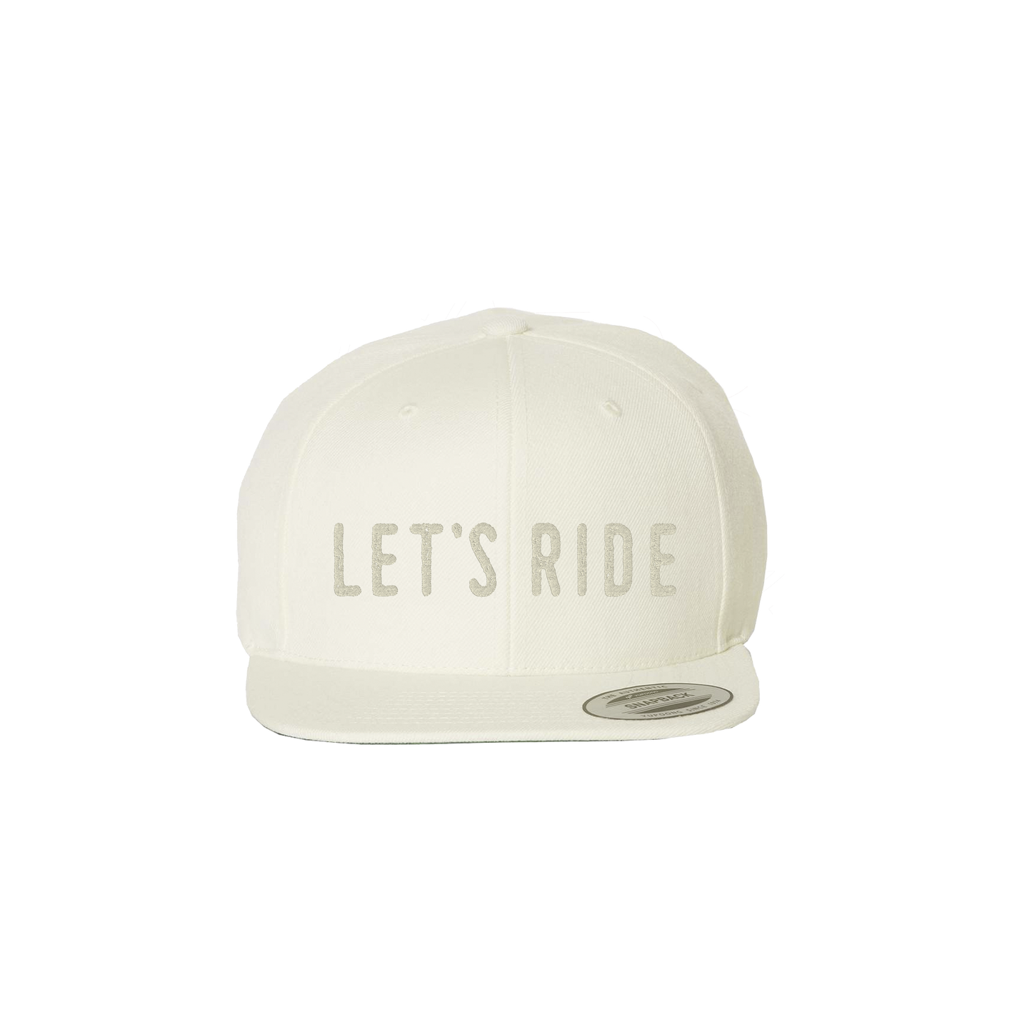 Neutral Let's Ride Hat