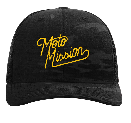 Moto Mission Multicam Black Hat