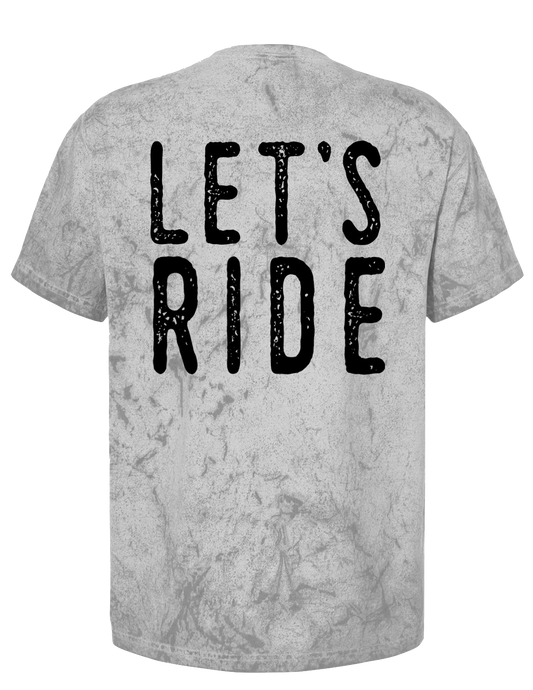 Let's Ride Tie Dye Tee